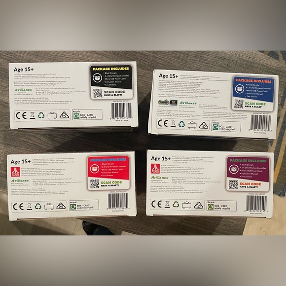 ATGames Legends Flashback Blast Set of 4 - Picture 3 of 6